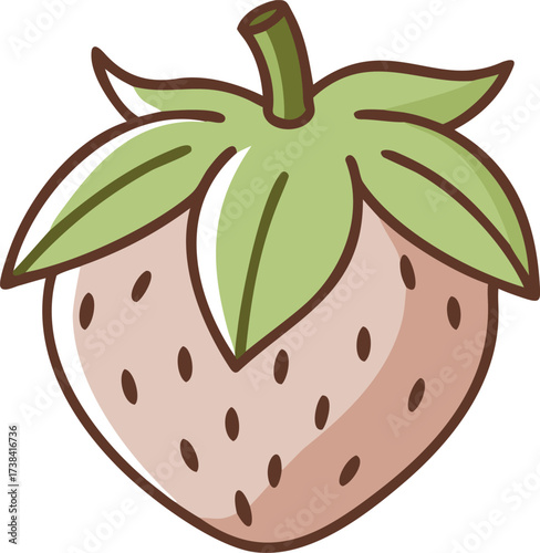 strawberry fruit vector