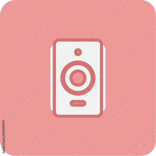 Sleek Volume Up UI Icon Design