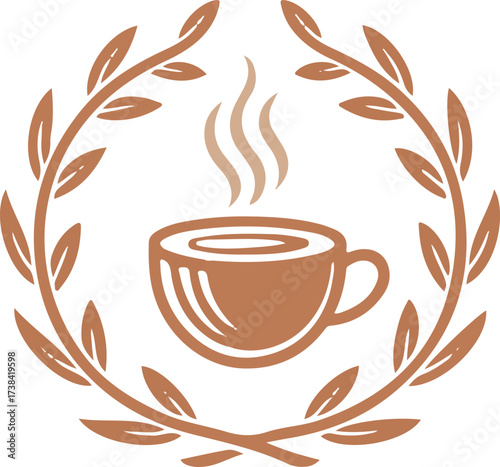 Logo for the coffee shop