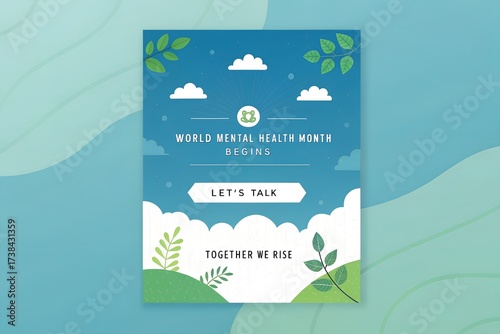 Wallpaper Mural World mental health month begins encouraging conversations and support systems Torontodigital.ca