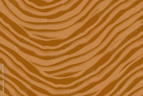 Seamless Safari Zoo Animal Tiger Stripe Pattern