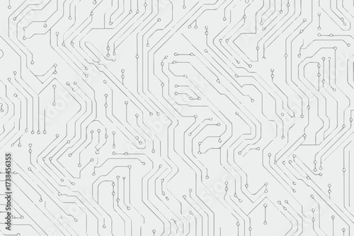 vintage style circuit board seamless vector geometric electronics pattern tech themed background