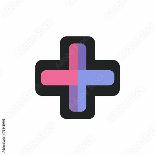 Sleek Plus Ultra Minimal Icon Design