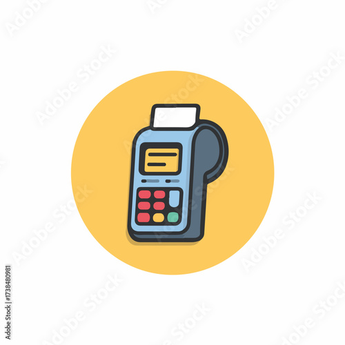 Modern POS Terminal Clean User Interface
