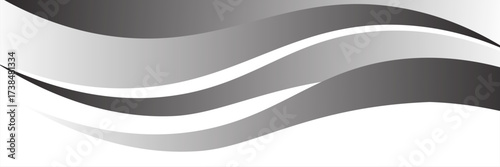 Dark grey abstract wide horizontal banner with hexagon carbon fiber grid and orange luminous lines. Technology vector background with orange neon lines