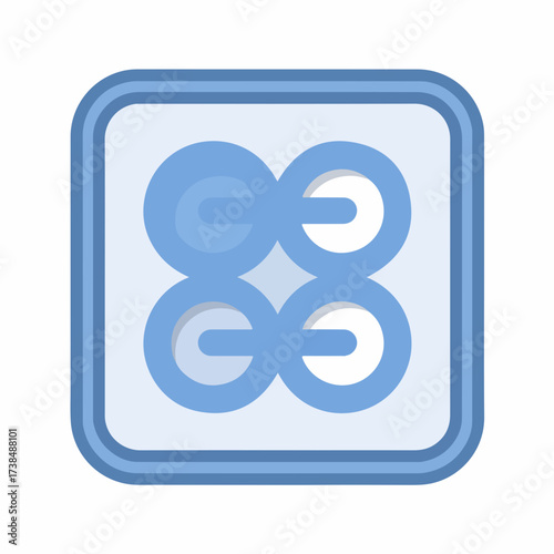 Modern Pull Request Pictogram Design