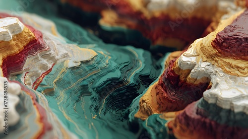 green and yellow feathers background