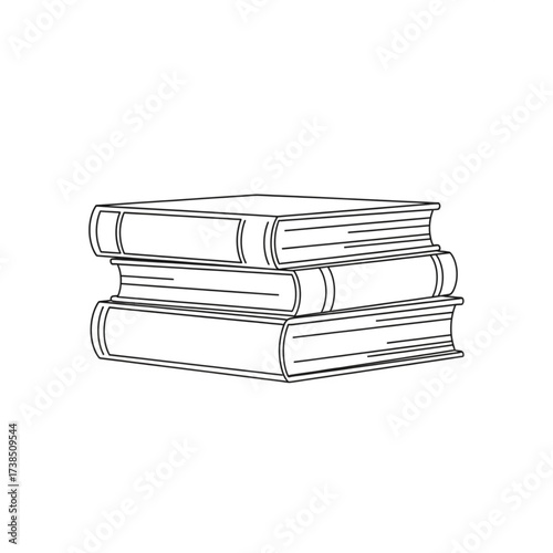 stack of books