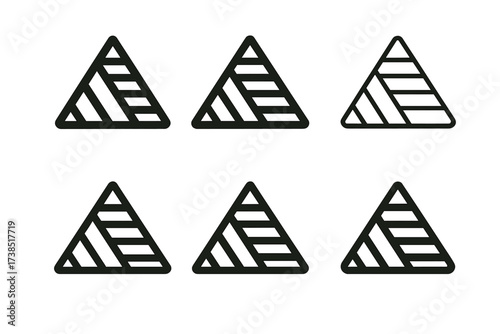Metal Cladding Logos. Tired hands clutching the edge of a cliff. Set Logo of tired hands clutching the edge of a cliff: crumbling cliff ledge. harmonious logo
