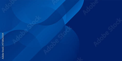 Abstract blue background with glowing geometric lines. Modern blue gradient square shape design. Futuristic technology concept. Suit for brochure, corporate, website, poster, banner, cover modern