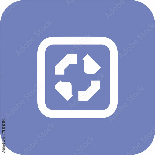 Modern Circular Refresh Icon Symbol