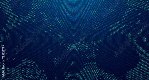 Big data transfer concepts in internet. Abstract virtual stream. Flowing digital code. Storage cloud structure. Graphic concept for your design.