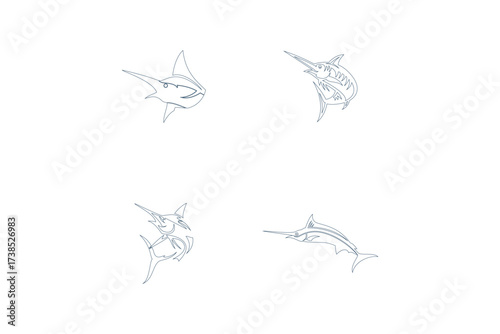Swordfish Icon Trio
