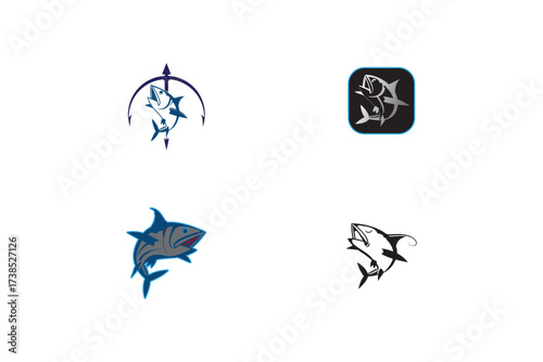 Marlin and Swordfish Logo Pack