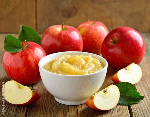 Delicious Homemade Apple Sauce.