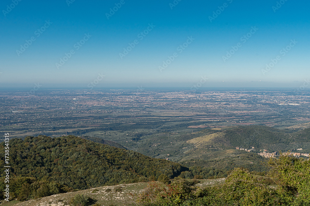 Fototapeta premium Veduta della città di Roma dai Monti Prenestini - Roma - Lazio - Italia