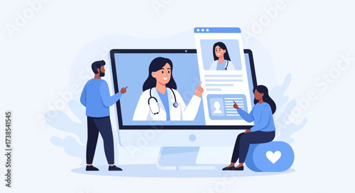 Online Medical Consultation Connecting Patients with Doctors Remotely for Healthcare Services