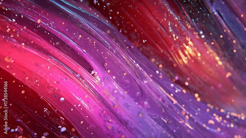 abstract background with colorful waves