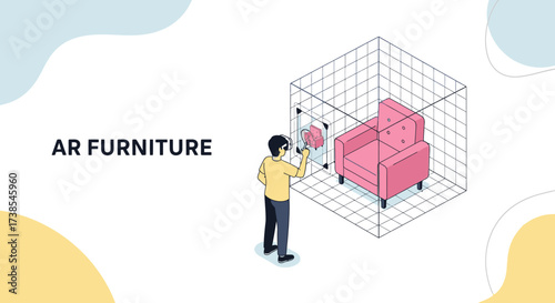 Augmented Reality Furniture Placement and Visualization For Interior Design Planning And Shopping Experiences