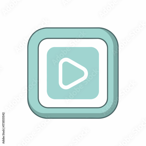 Minimal Skip Next Icon Design Concept