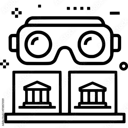 Stereoscope Icon