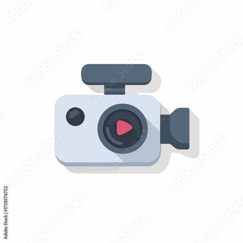 Sleek Video Camera User Interface Icon