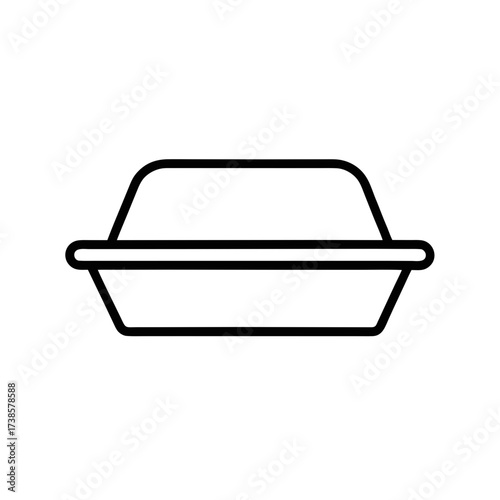 vector of a disposable napkin