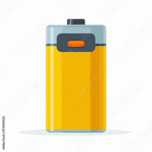 Minimalistic Battery Icon Design Element
