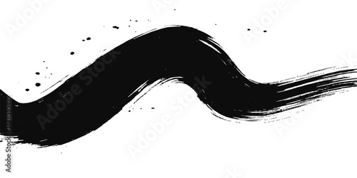 A vector illustration of a black silhouette leech on a foot with a grunge water splash design print art for nature photography