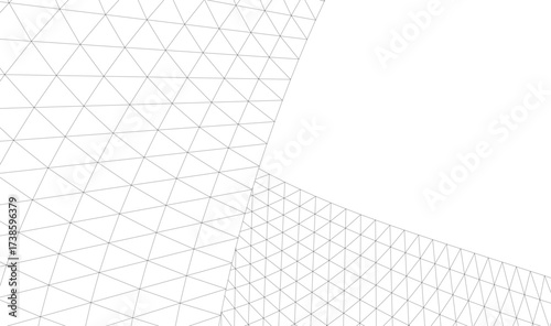 Abstract 3d geometry. Structure background