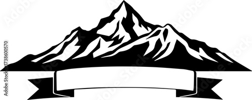 Minimalist Adventure Banner Element