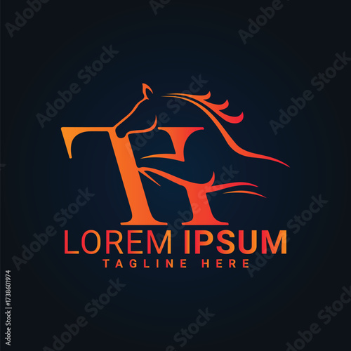 vector, logo, icon, design, symbol, sign, illustration, art, H text  horse, card, silhouette, decoration, love, woman, christmas, heart, business, holiday, animal, shape, day, 2014, flowers, halloween