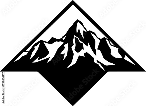 vector illustration of mountain