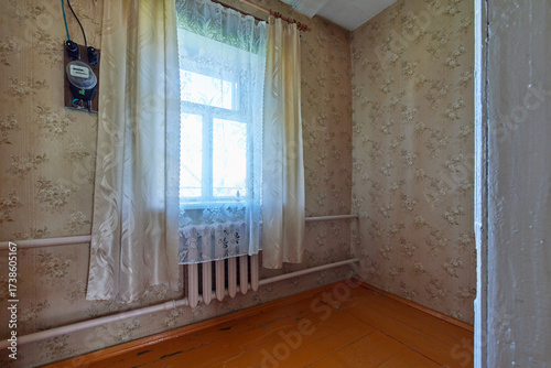 old abandoned room in house