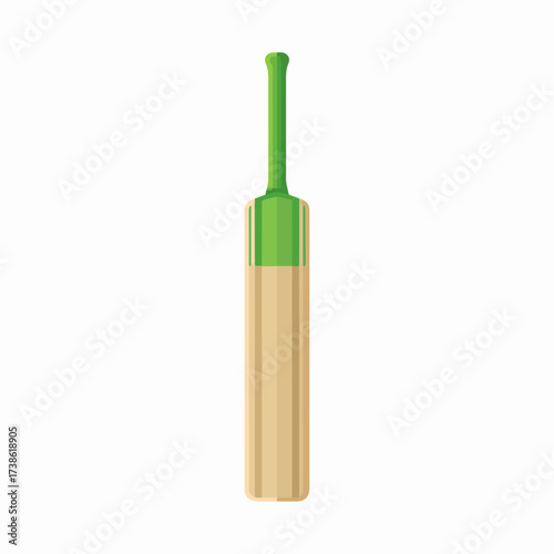 Illustration of a cricket bat icon