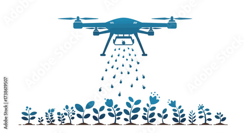 Drone technology in modern agriculture for efficient pest control and sustain…