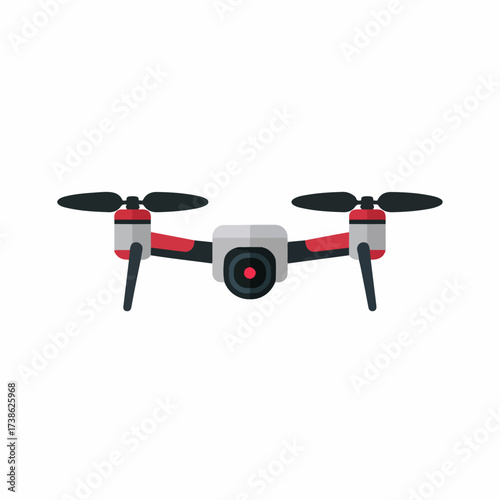 Modern Drone Icon Design Element