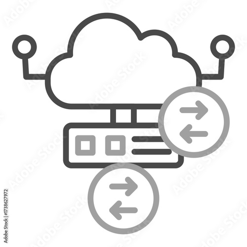 Cloud Sync Icon