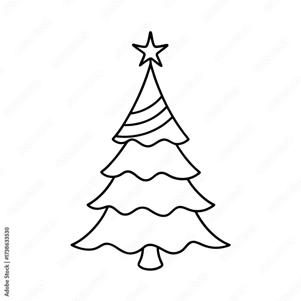 Fototapeta premium Simple minimalist vector illustration of a character for graphic design
