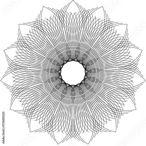 Modern geometric design with abstract shapes and vibrant colors / Diseño geométrico moderno con formas abstractas y colores vibrantes / Modernes geometrisches Design mit abstrakten Formen und lebendig
