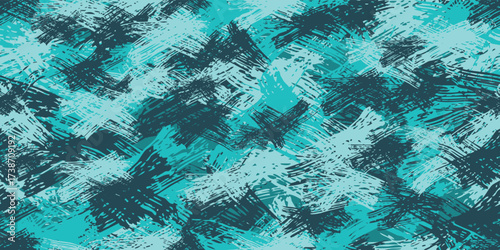 Camouflage background. Seamless pattern.Vector. 迷彩パターン テクスチャ 背景素材