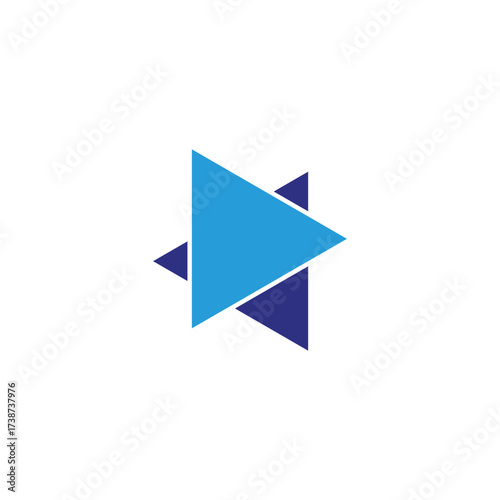 Triangles, arrows geometric symbol simple logo vector Free Download Triangles, arrows geometric symbol simple logo vector - GFXLoad