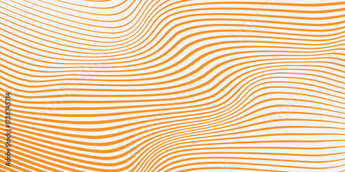 simple red wave lines abstract geometric pattern. vector art. eps 10