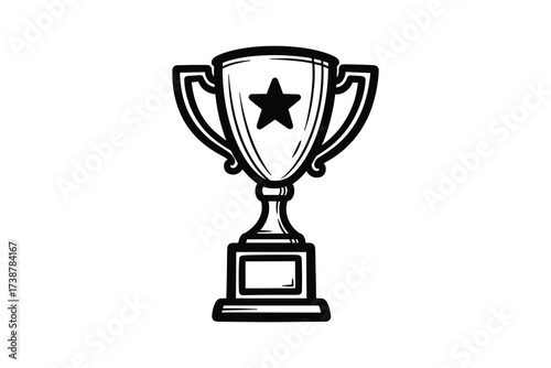 trophy cup award icon