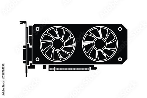 Graphics Processing Unit Illustration