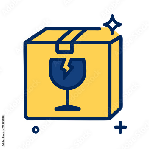 Logistic delivery service Protecting delicate items with careful shipping in transit