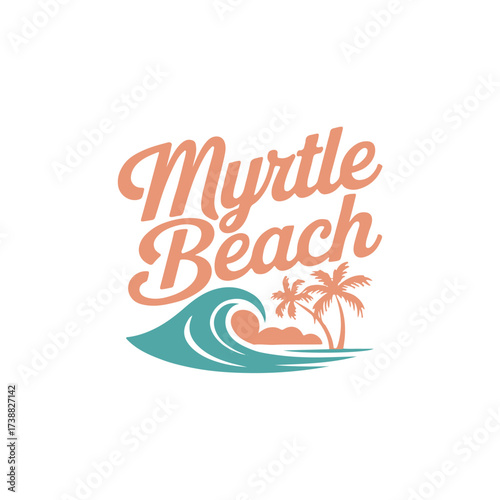A stylized logo featuring 
