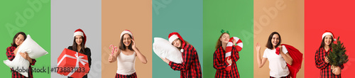 Collage of young women in C...