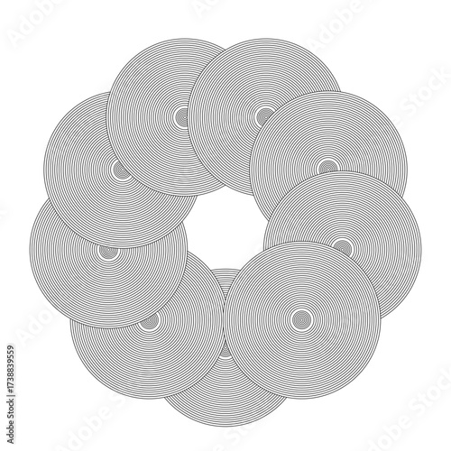 Geometría minimalista / Minimalist Geometry / Minimalistische Geometrie (PNG, SVG, JPG)