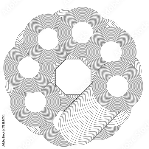 Figuras abstractas modernas / Modern Abstract Figures / Moderne Abstrakte Figuren (PNG, SVG, JPG)